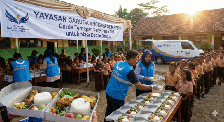 Yayasan Garuda Angkasa Sejahtera: Garda Terdepan Penyaluran Gizi untuk Masa Depan Bangsa